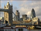 Tower Bridge & gherkin